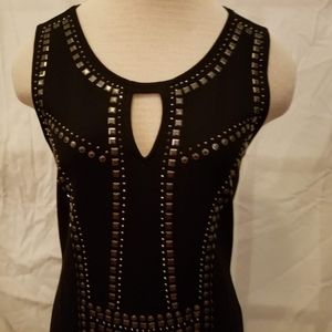 Designer Black Metallic Studs